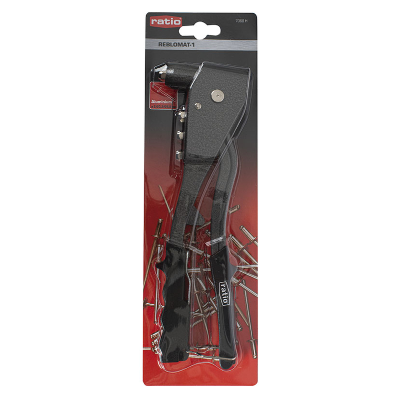 Remachadora cuerpo aluminio RATIO 7068