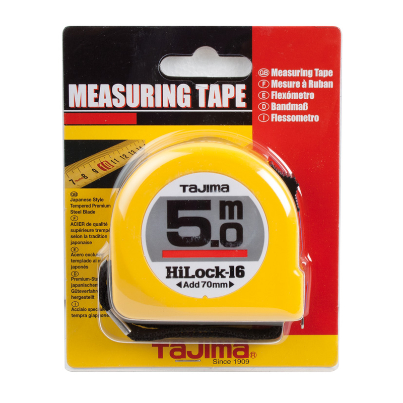 Flexómetro TAJIMA Hi-Lock 25