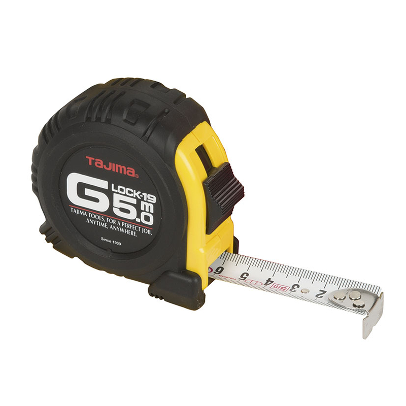 Flexómetro TAJIMA G-Lock 5 m x 19 mm