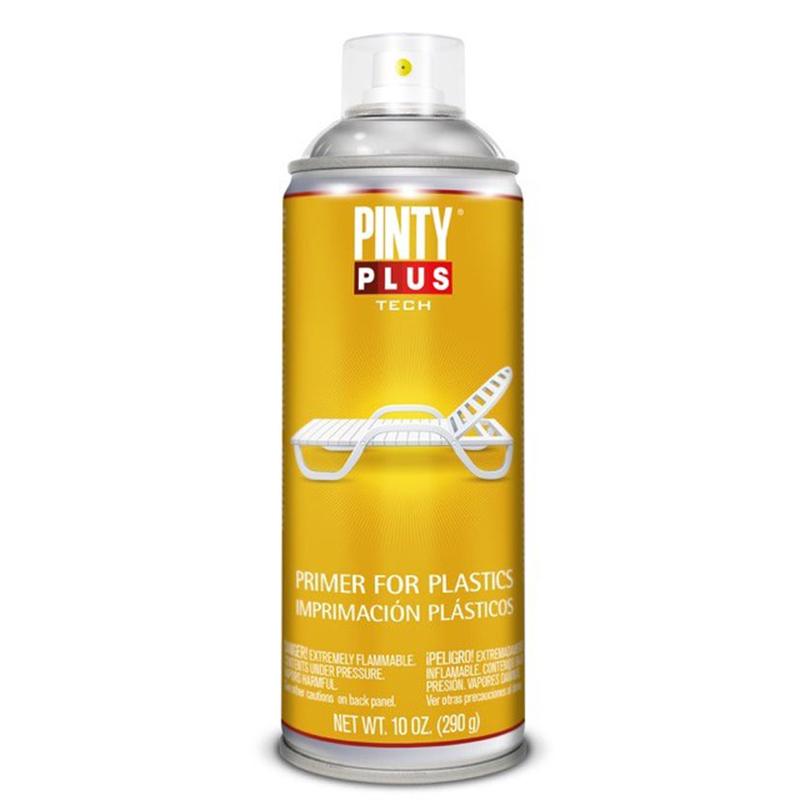 Pintura spray PINTYPLUS Tech imprimación para plásticos 400 ml