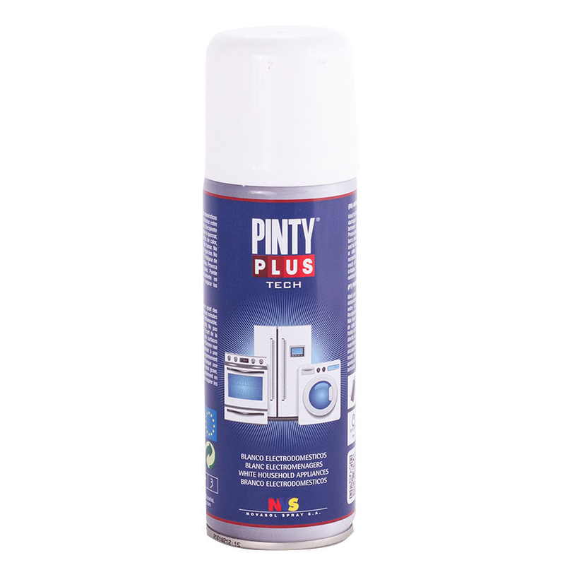 Pintura spray PINTYPLUS electrodomésticos blanco brillante 200 ml