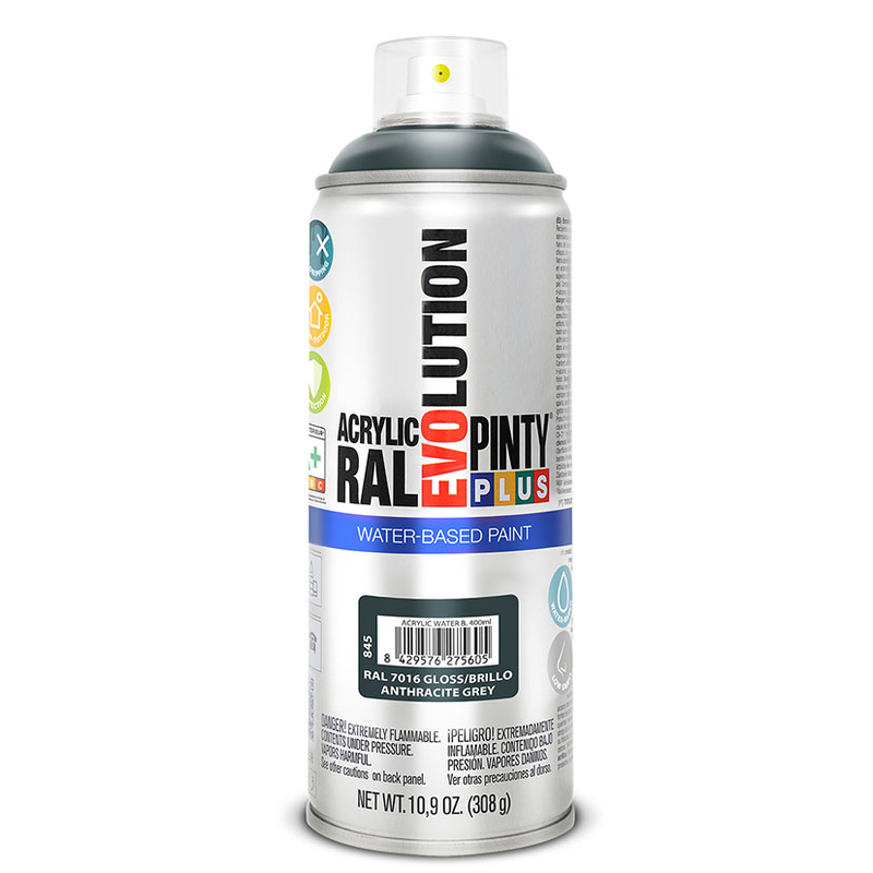 Pintura en spray base de agua PINTYPLUS Evolution 400 ml
