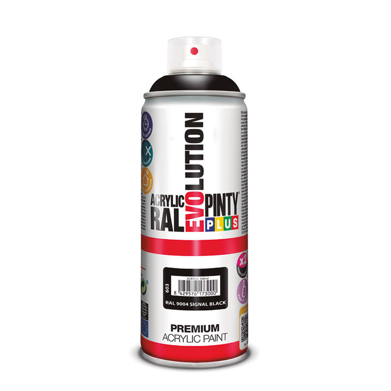 Pintura en spray PINTYPLUS acrílica Evolution 400 ml