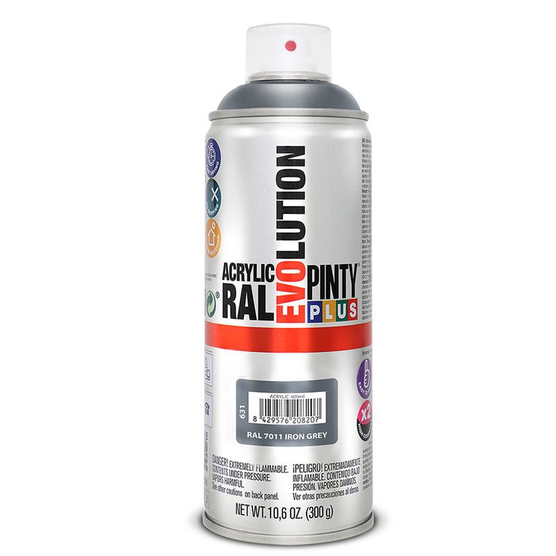 Pintura en spray PINTYPLUS acrílica Evolution 400 ml