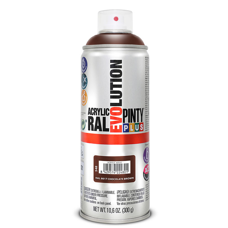 Pintura en spray PINTYPLUS acrílica Evolution 400 ml