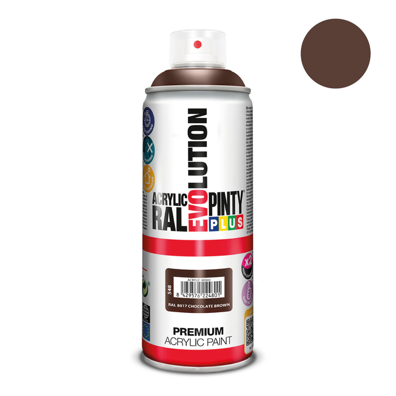 Pintura en spray PINTYPLUS acrílica Evolution 400 ml