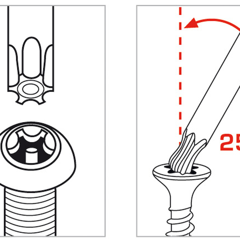 Llave Torx RATIO 7206H9