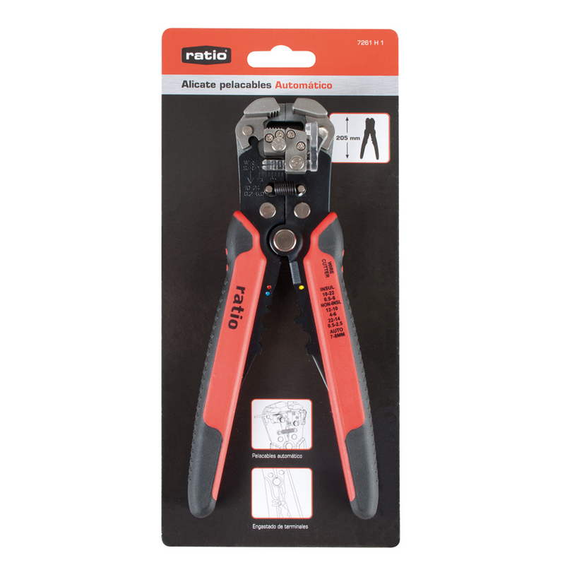 Alicate pelacables automático RATIO 7261H1