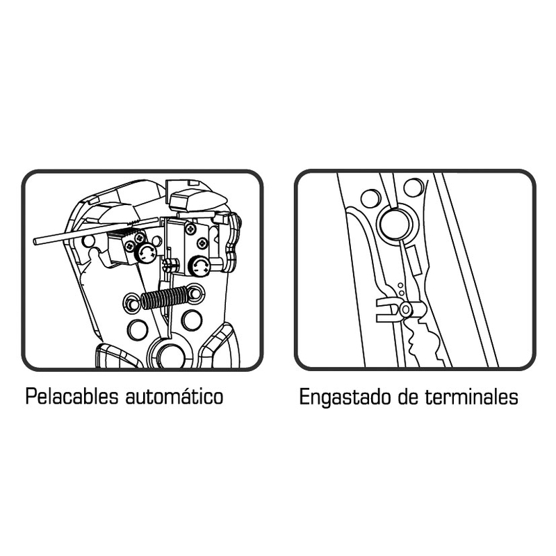 Alicate pelacables automático RATIO 7261H1