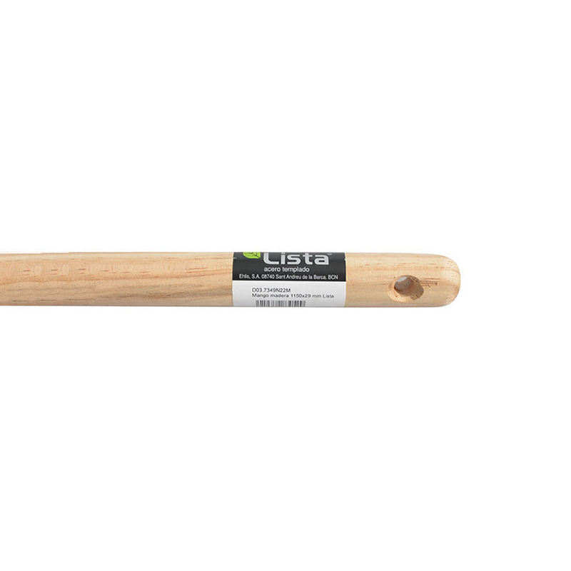 Mango de madera LISTA para escobas y cepillos