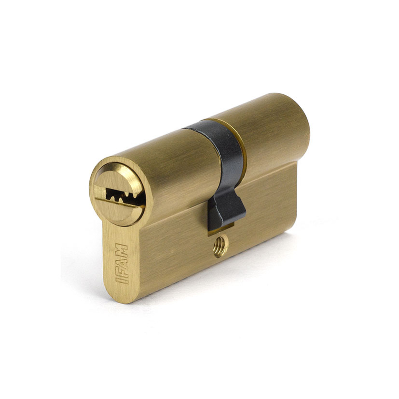 Cilindro de seguridad IFAM Start-R latonado