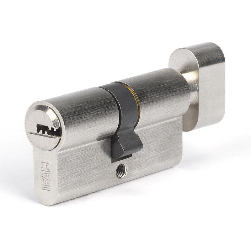 Cilindro de seguridad IFAM Start-R niquelado llaves iguales