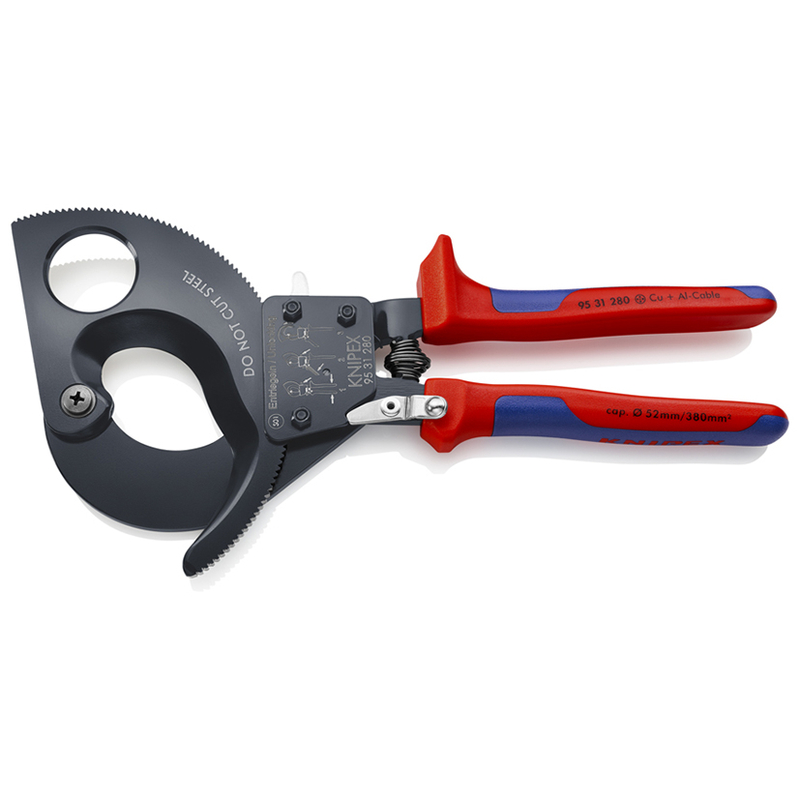 Cortacables tipo carraca KNIPEX 95 31