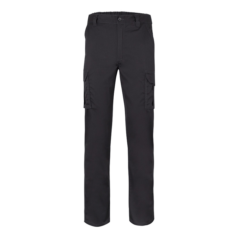 Pantalón multibolsillos VELILLA Stretch negro