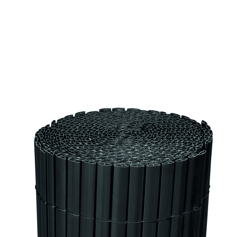 Cañizo PVC doble cara NovaGarden gris antracita