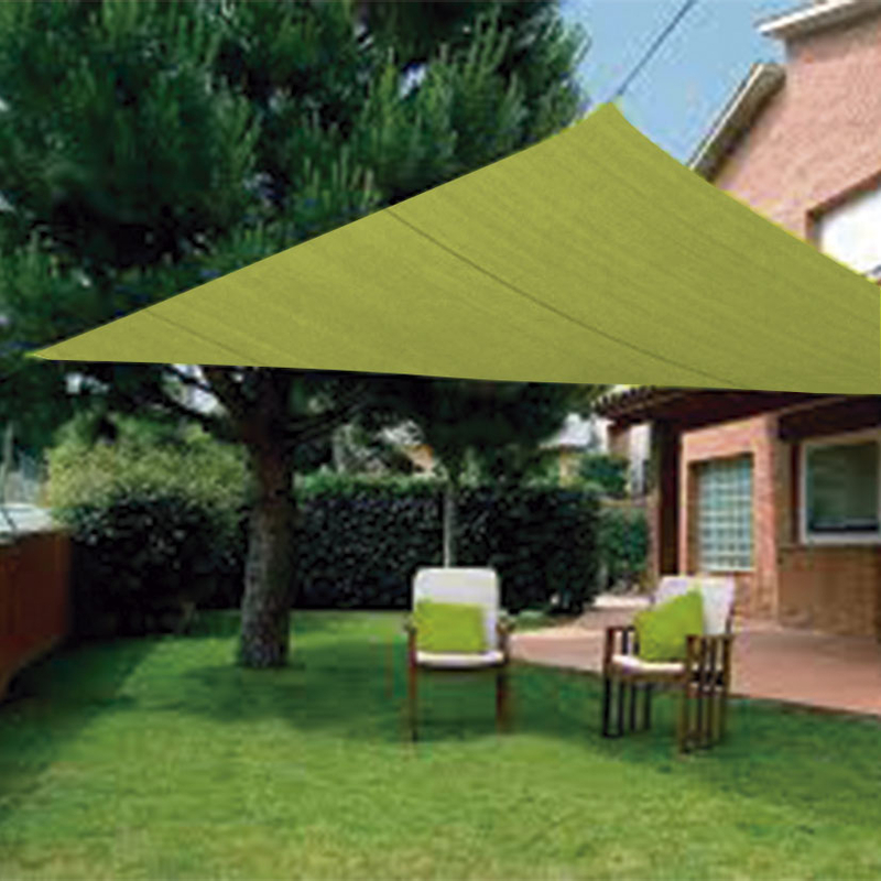 Toldo vela sombreador impermeable LISTA tringular 3,6 m