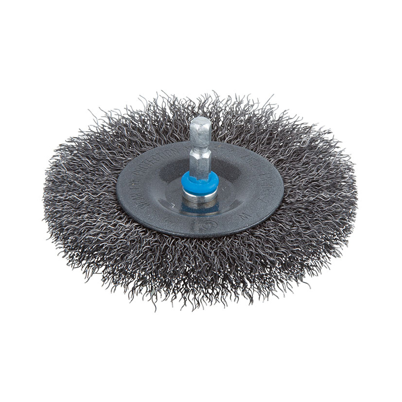 Cepillo abrasivo circular WOLFCRAFT para taladro