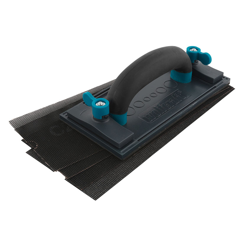 Juego lijadora manual WOLFCRAFT