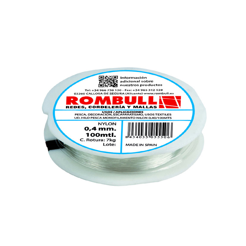 Hilo de nilón ROMBULL 100 m