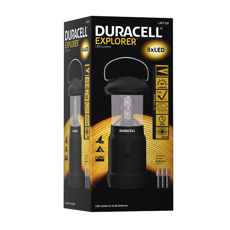 Linterna para camping Explorer LNT-20 DURACELL