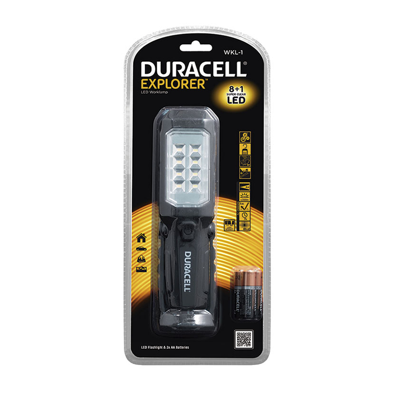 Lámpara portátil de trabajo DURACELL Explorer WKL-1