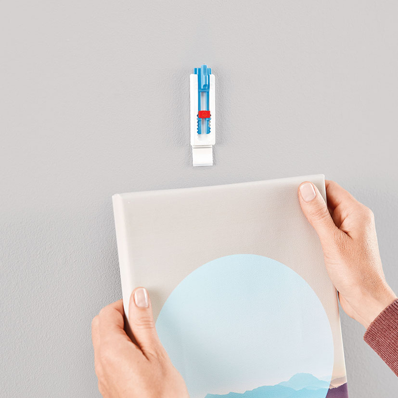 Clavo ajustable cuelgacuadros TESA Smart Mounting paredes pintadas