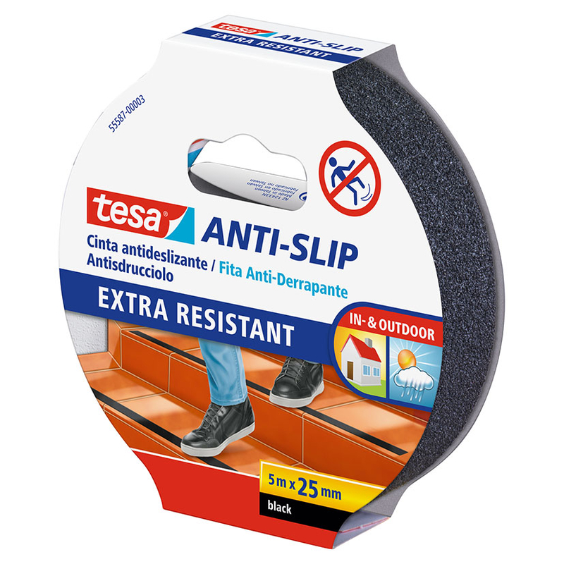 Cinta antideslizante TESA 55587 5M x 25 mm
