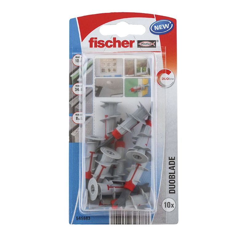 Taco FISCHER Duoblade sin tornillo