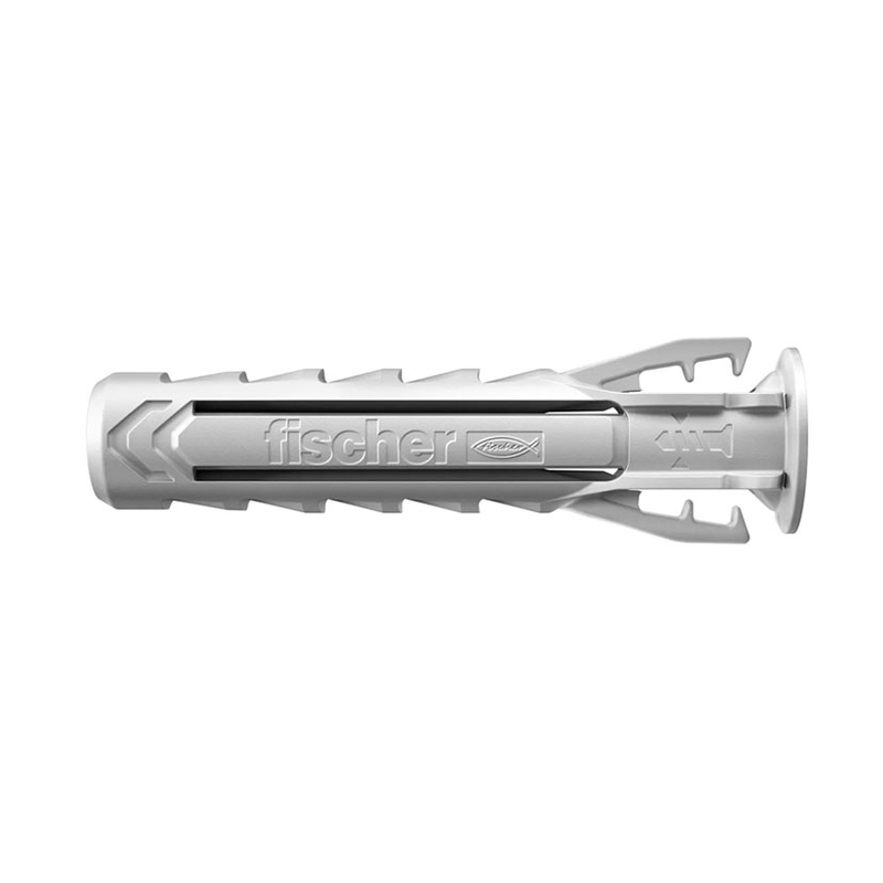 Taco plástico SX FISCHER Plus con tornillo rosca completa