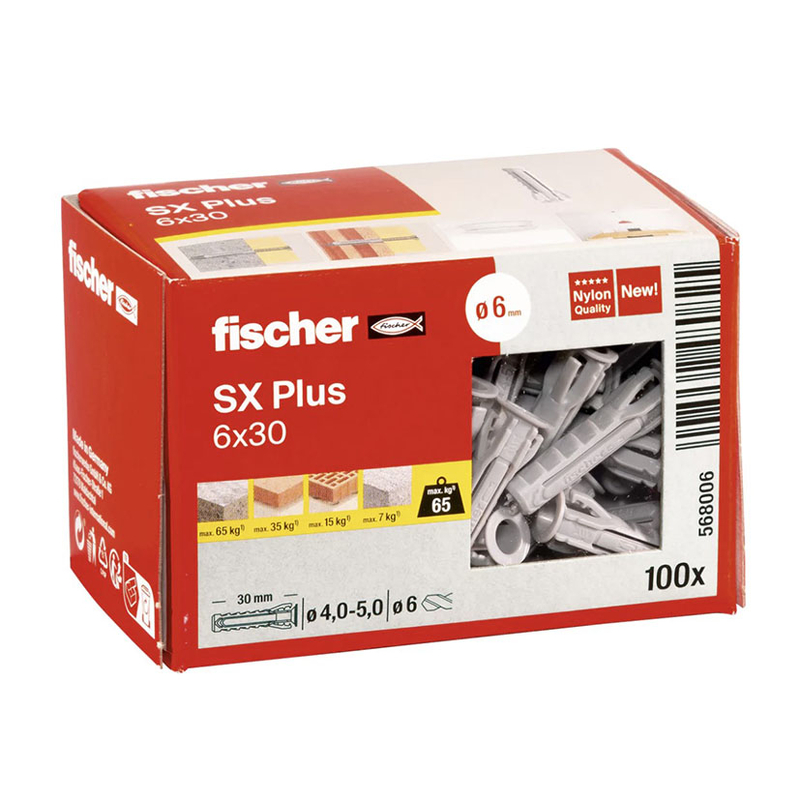 Taco plástico FISCHER-SX Plus