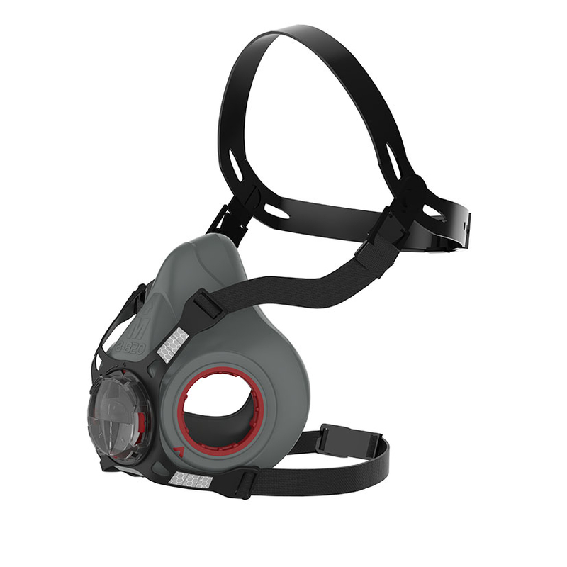 Media máscara reutilizable JSP Force 8+filtros P3