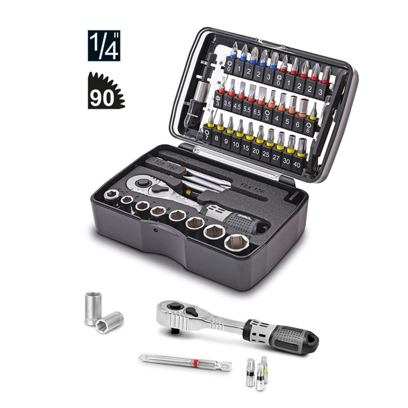 Juego 47 accesorios atornillado MATADOR BOX SO 1/4”