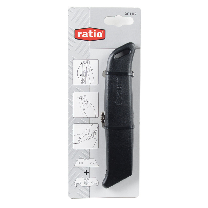 Cúter hoja retráctil RATIO 7801H1