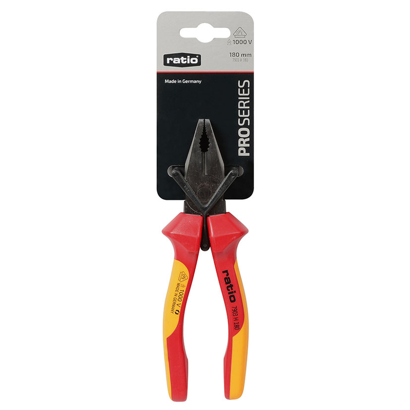 Alicate universal seguridad RATIO ProSeries