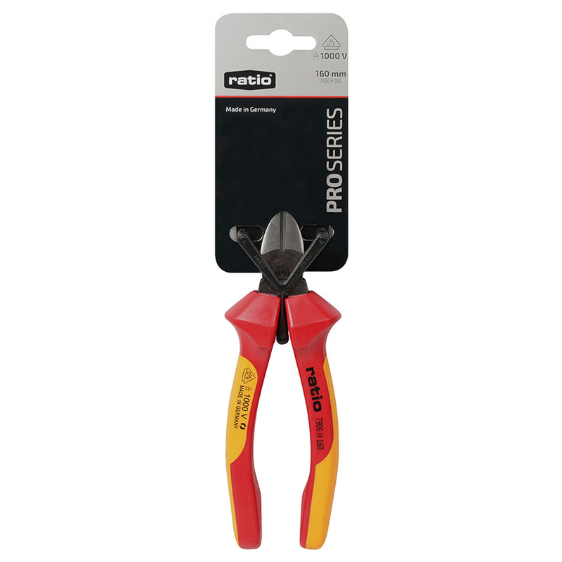 Alicate seguridad corte diagonal RATIO ProSeries VDE