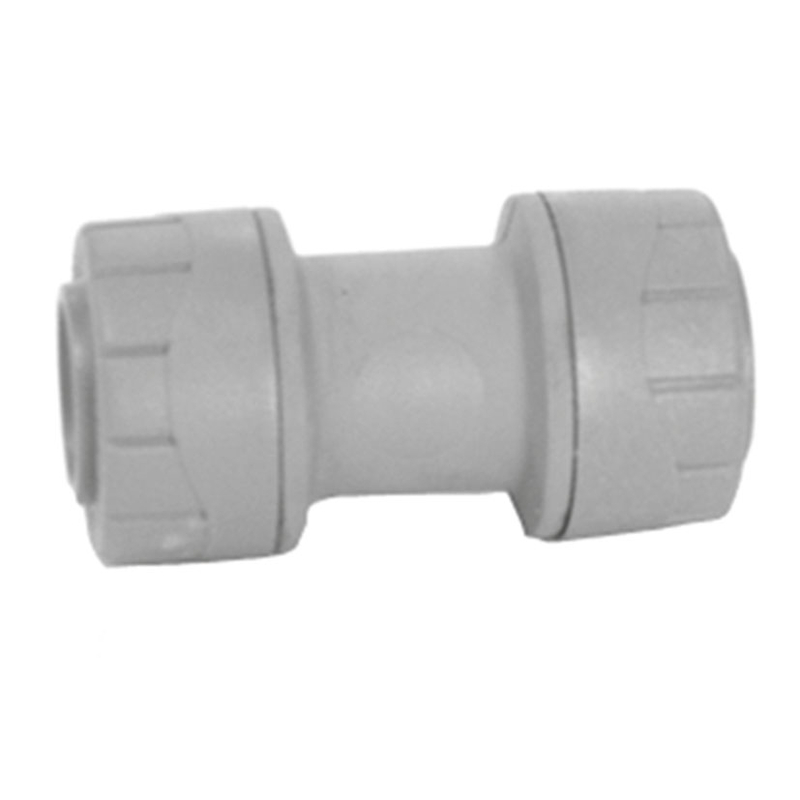Manguito unión polibutileno STANDARD HIDRÁULICA PolyPlumb hembra-hembra