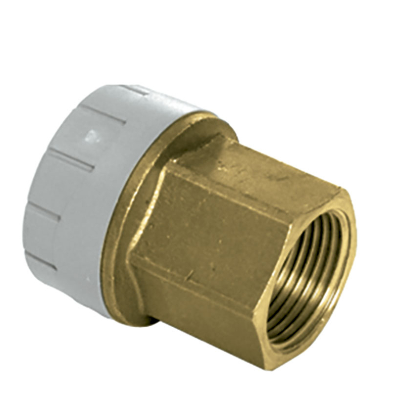 Manguito latón STANDARD HIDRÁULICA PolyPlumb hembra rosca hembra