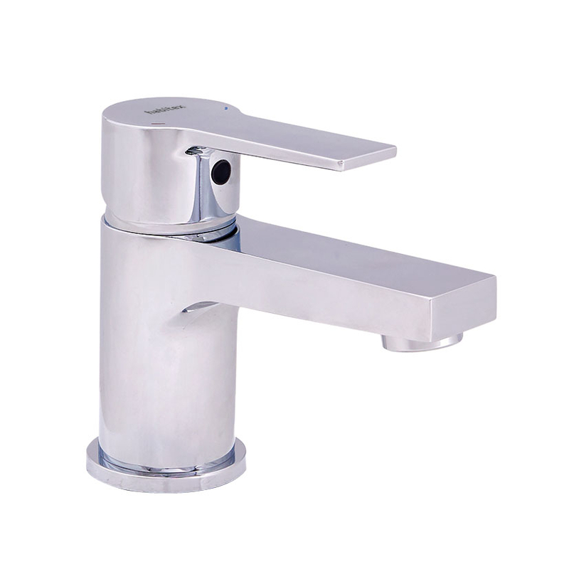 Grifo monomando lavabo bajo HABITEX serie Elisa cromada