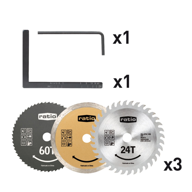 Minisierra RATIO MSR600M