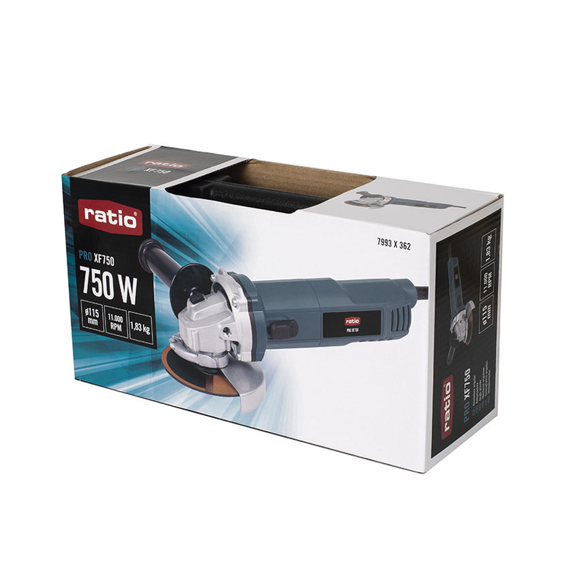 Amoladora angular RATIO Pro XF750