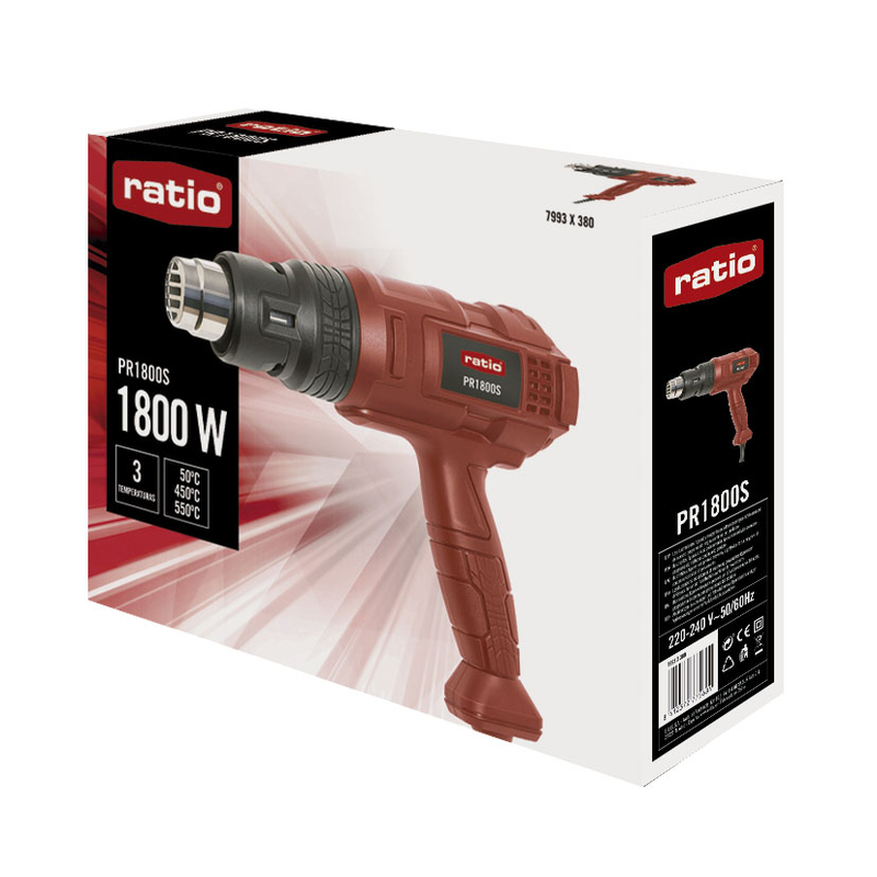 Pistola decapadora RATIO PR1800S