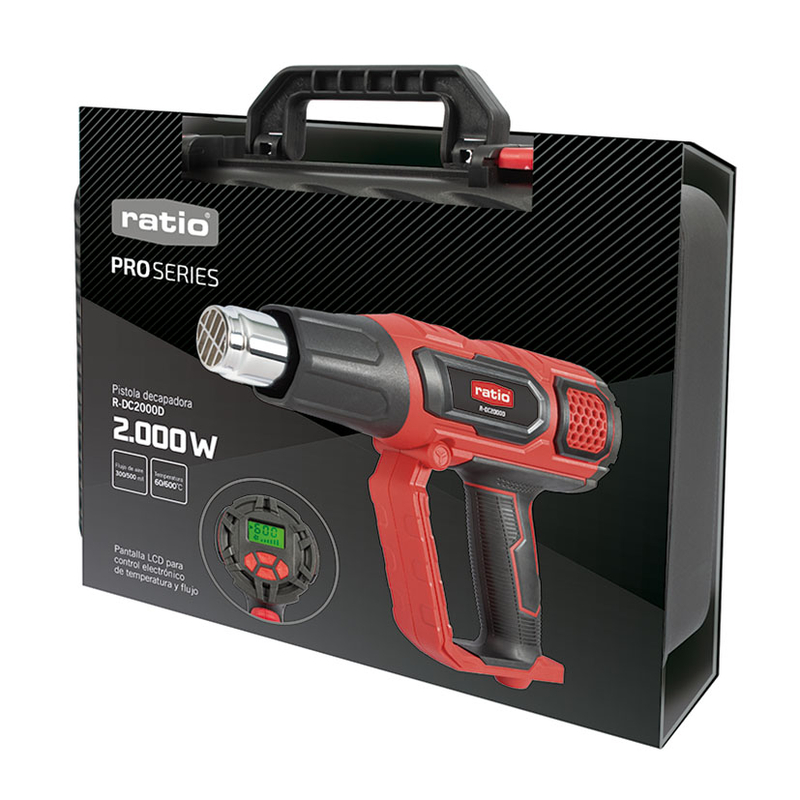 Pistola decapadora digital RATIO ProSeries RCD2000D