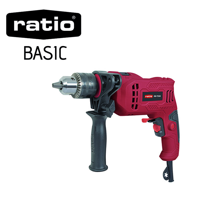 Taladro percutor con cable RATIO Basic R-T550