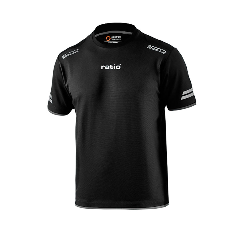 Camiseta bicolor RATIO by Sparco Tech Gris/negro