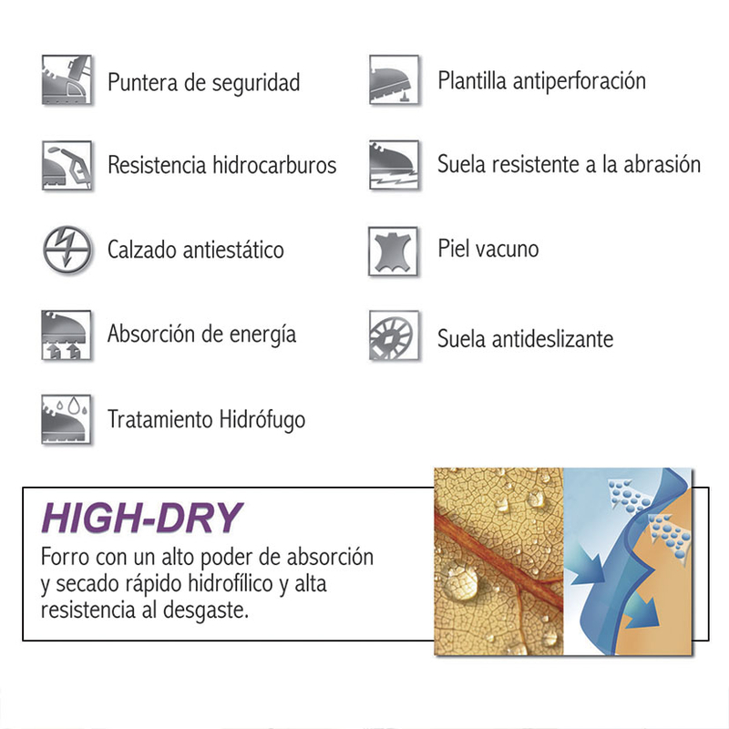 Zapato de seguridad RATIO Poniente
