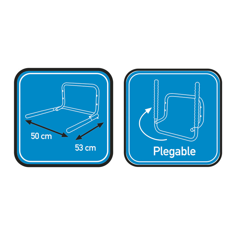 Soporte plegable 2 bicicletas EHL modelo 111