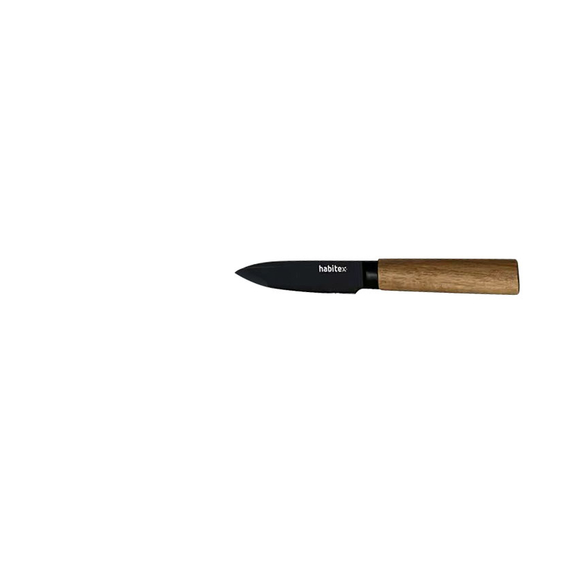 Cuchillo mondador HABITEX Dark 9 cm