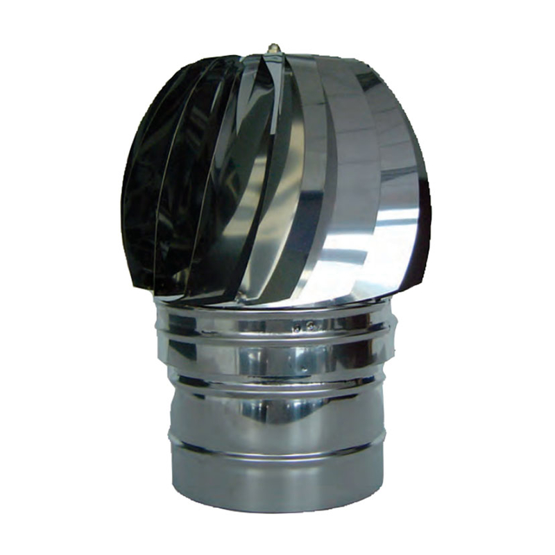 Sombrerete giratorio humo acero inox FUN&GO.