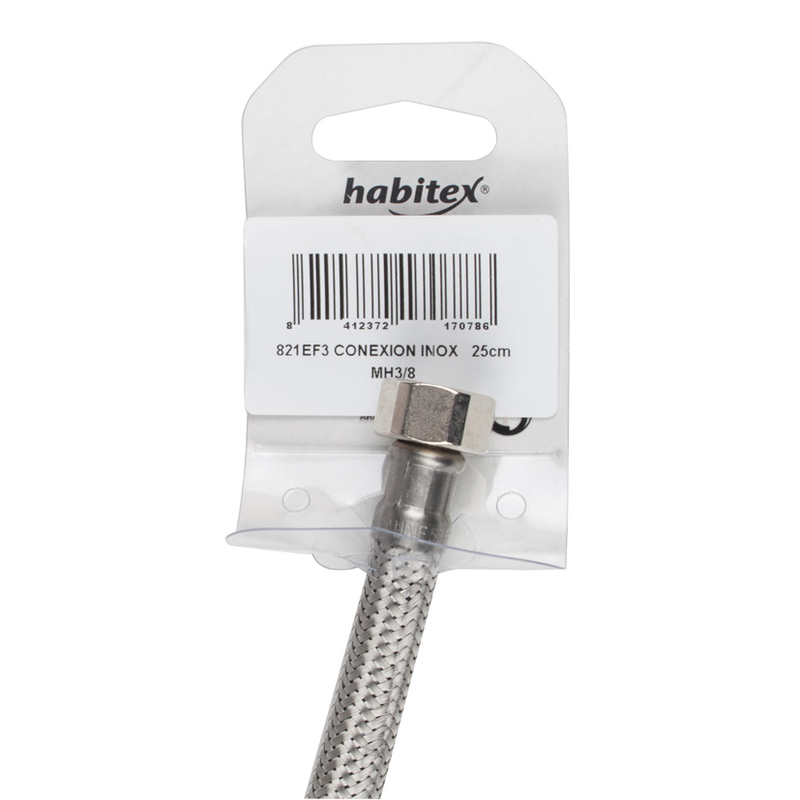 Latiguillo flexible HABITEX H-H 1/2". 10 unidades