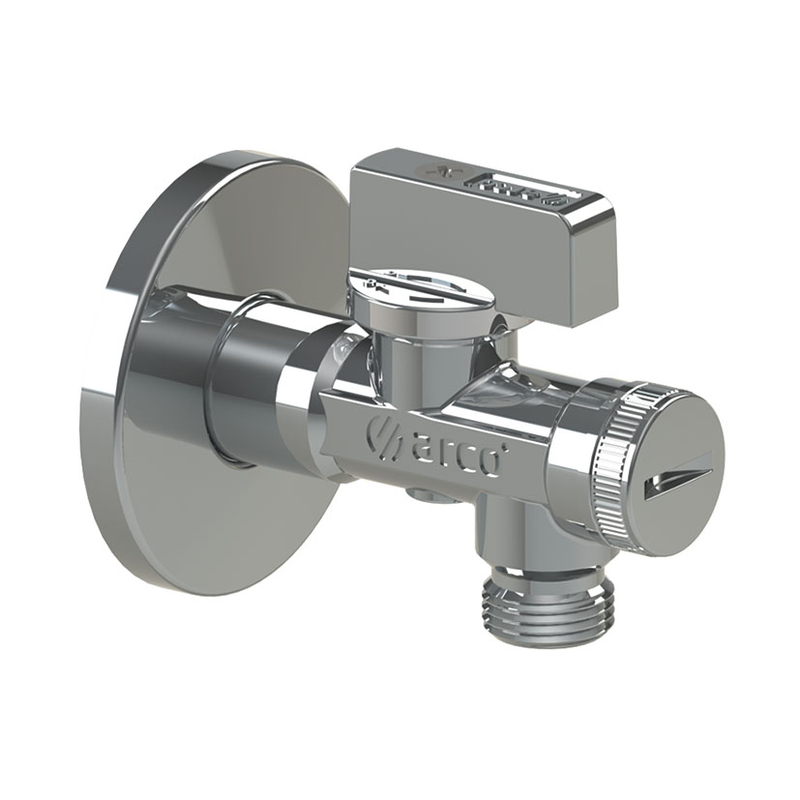 Llave de escuadra ARCO doble mini mac A80 1/2X3/8"